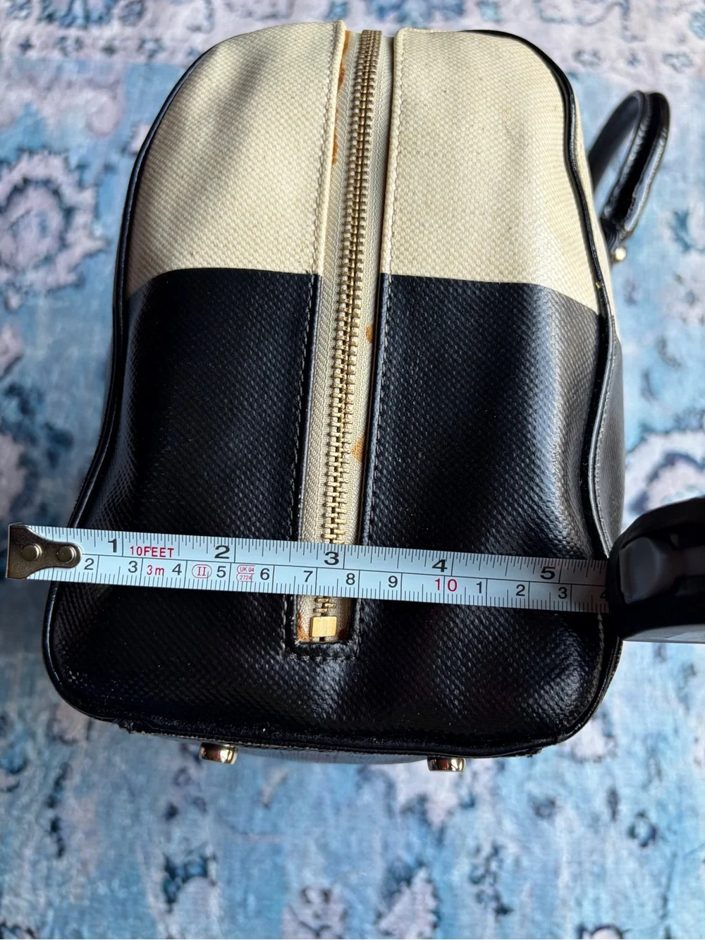 kate spade Black & Cream Two-Tone Satchel